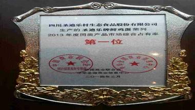 圣迪樂村雞蛋蟬聯(lián)全國銷量第一